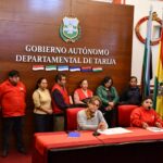 Gobernación de Tarija cumple con el desembolso para el funcionamiento de la Casa de la Cultura y realizo el mantenimiento del teatro después de 10 años