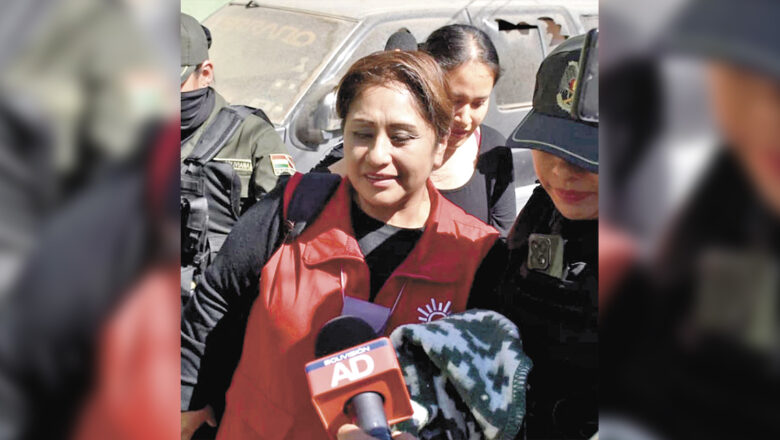 Juez dicta detención preventiva para Ruth Nina