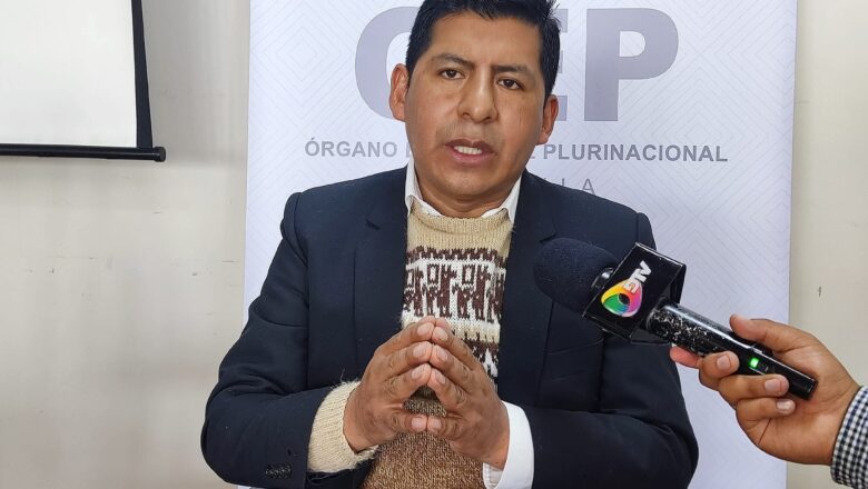 Tahuichi sobre candidaturas no inscritas: «Los partidos están jugando con electores»