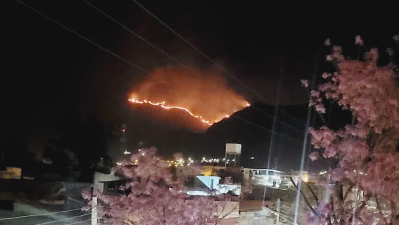 A través de las redes Manfred Reyes Villa expresa apoyo y gratitud frente al incendio registrado en  Tarija