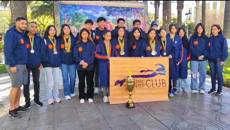 Tarija: Acuatic Center Club logra posesionarse entre los mejores equipos del país