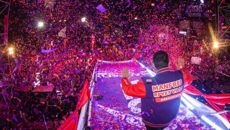 Impresionante cierre de campaña de Manfred! Más de 100.000 personas en el cierre de su campaña lo impulsan hacia la victoria este 17 de agosto