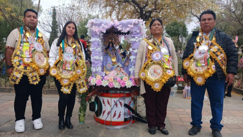 Fraternidad La Morenada mantiene viva la devoción a la Virgen de Urkupiña