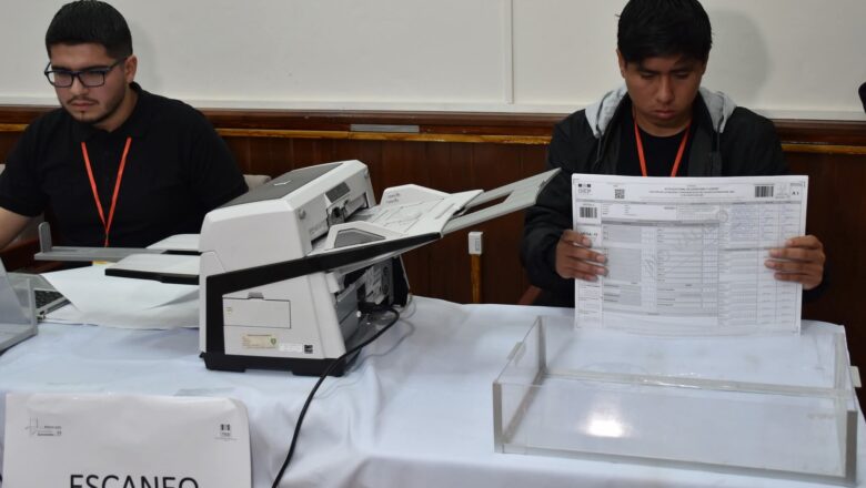TED Tarija realiza simulacro de cómputo oficial para garantizar transparencia en elecciones