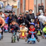 Competencia de cochecitos sin motor reunió a más de 500 niños en el marco de los festejos por San Roque