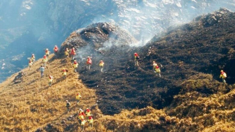“Han sido tres días muy dramáticos”: Prevén extinguir todo el incendio en Sama hasta el martes