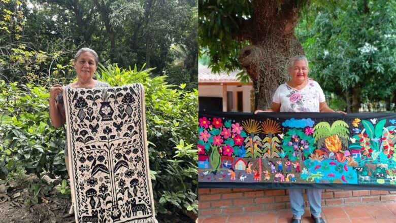 New York se deleita con artesanías de manos cruceñas de Artecampo