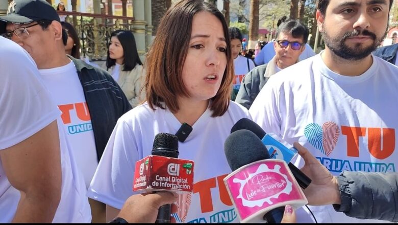 Diputada Luciana Campero anuncia la conformación de la agrupación política “Tarija Unida”