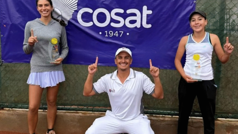 Tenistas bolivianas brillan en dobles en el Lima Open
