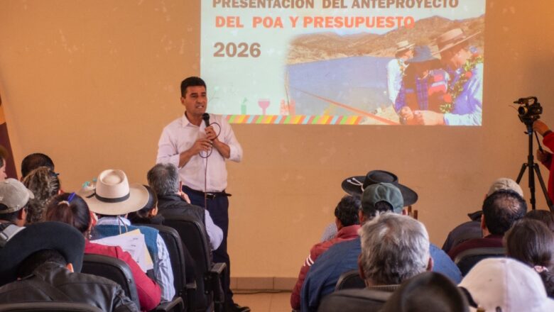 Comunidades aprueban anteproyecto del POA 2026 propuesto por la Alcaldía