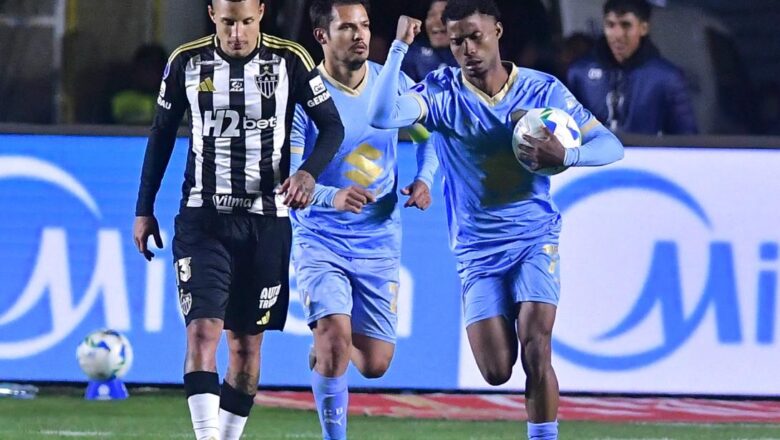 Bolívar araña un empate ante Mineiro y decepciona en el Hernando Siles