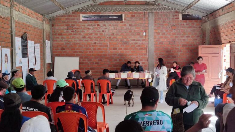 Alcaldía de Tarija impulsa acciones preventivas contra la violencia en comunidades rurales