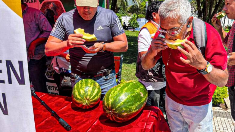 Caigua se viste de fiesta con la II Feria de la Sandía: Villa Montes impulsa su sabor y talento local