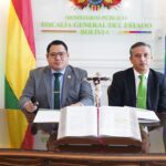 Fiscal general del estado posesionó hoy a José Ernesto Mogro palacios como nuevo fiscal departamental de Tarija