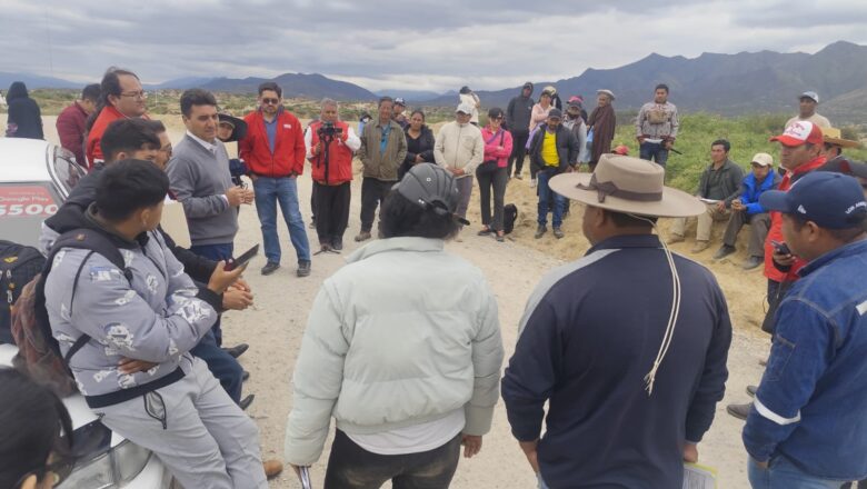 Comunarios de Pampa Galana levantan bloqueo que impedía el ingreso al CTR’S