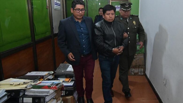 Así fue aprehendido Juan Carlos Huarachi tras presentarse ante el Ministerio Público