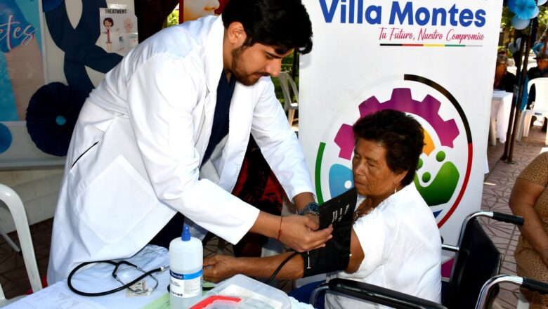 Villa Montes: Con masiva participación se realizó con éxito la 1.ª Feria de la Diabetes
