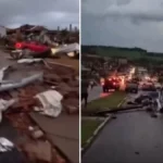 Tornado en el sur de Brasil deja al menos cinco muert0s y unos 430 h3ridos