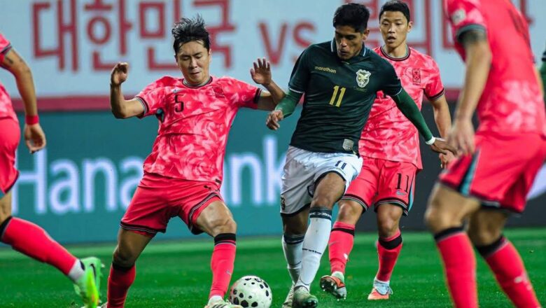 Corea del Sur vence a Bolivia en amistoso internacional