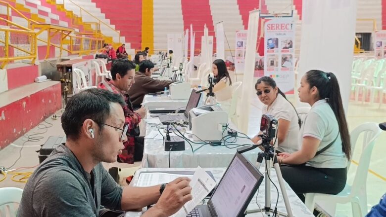 Tarija concluye empadronamiento: 4.758 registros nuevos y 12.240 cambios de domicilio