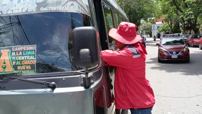 Intensifican controles al transporte público ante anuncio de alza de tarifas