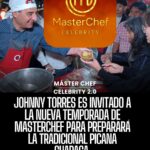 Johnny Torres es invitado a la nueva temporada de MasterChef y preparará la tradicional picana Chapaca