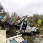 Embarr4ncamiento de Ambulancia del hospital San José de Culpina deja dos h3ridos