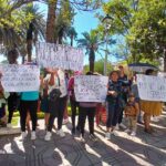 Esposas del transporte pesado se autoconvocan, exigen reincorporación laboral a Soboce de sus esposos