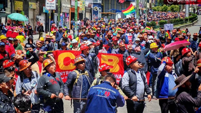 COB denuncia incumplimiento del acuerdo firmado con el Gobierno y hará ampliado para determinar acciones