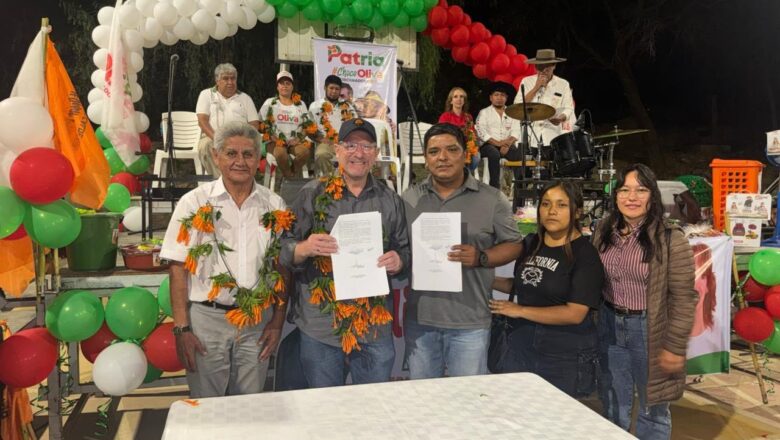 Tarija se moviliza: Oliva fortalece su frente provincial con múltiples sectores