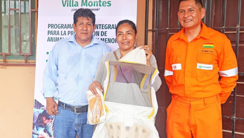 Dotación de insumos productivos refuerza la capacidad de las familias en La Central