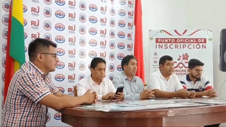 Tarija será sede del Congreso Nacional de Universidades