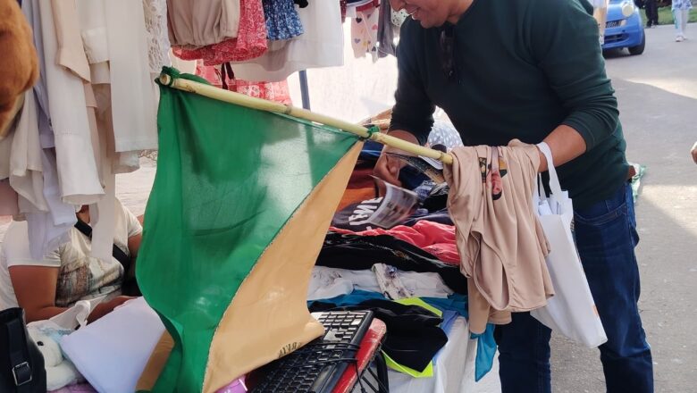 El candidato a asambleísta Roberto León socializa propuestas legislativas en barrios y ferias de Tarija