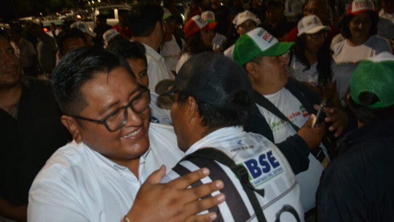 Gustavo Carvajal cierra campaña y ratifica que la gente es la prioridad DEL cambio y la renovacion en Tarija