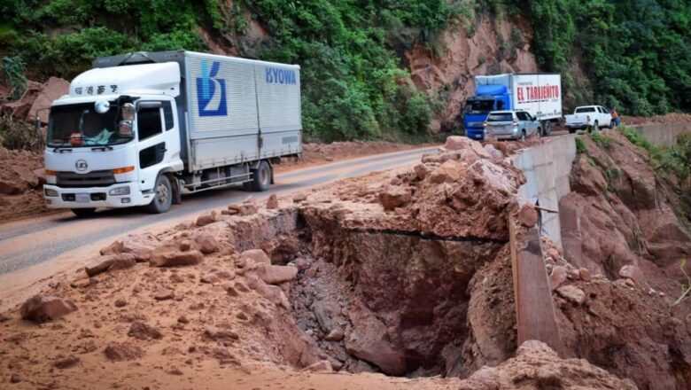 La ruta Tarija – Villa Montes está transitable, identifican 25 puntos críticos