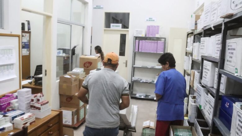 Segunda  dotación semestral de medicamentos al  Villa Montes