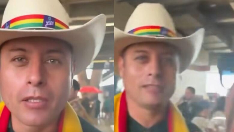 “Si me van a juzgar por venir, bueno”: Lara responde a críticas por asistir al partido Bolivia vs. Surinam