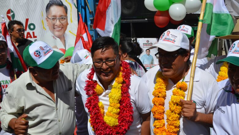 Gustavo Carvajal desborda las calles y consolida respaldo multisectorial en una contundente marcha