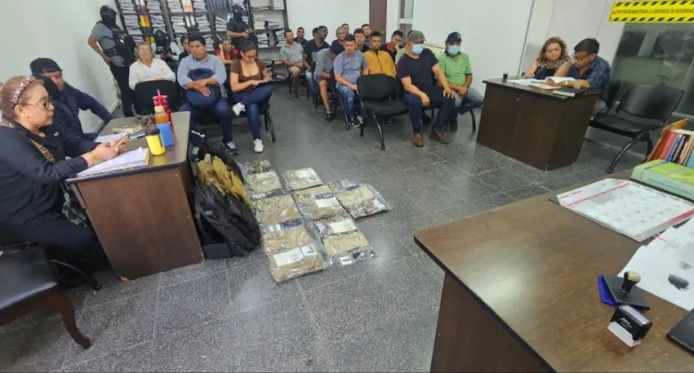 Disponen 180 días de prisión preventiva para integrantes del cuerpo de seguridad de Marset