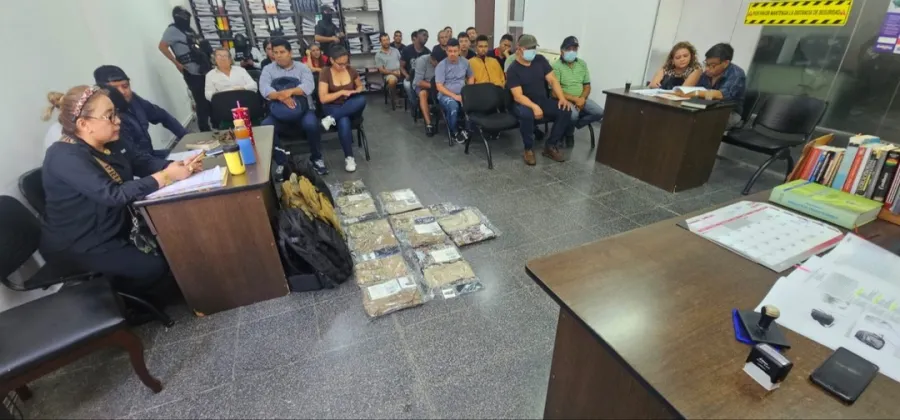 Disponen 180 días de prisión preventiva para integrantes del cuerpo de seguridad de Marset