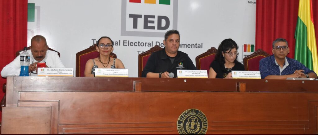 10.596 ciudadanos tarijeños asumirán el rol de juradas y jurados electorales en abril