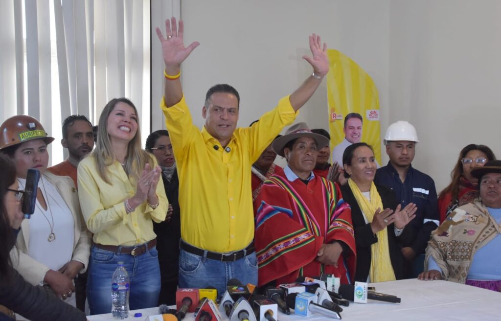 TSE confirma que no habrá segunda vuelta en La Paz y Revilla será proclamado gobernador