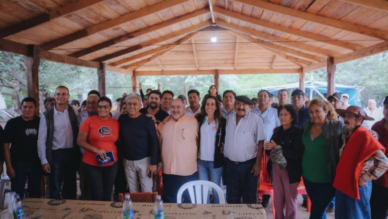 María René Soruco Intensifica su campaña mientras recorre en el Chaco