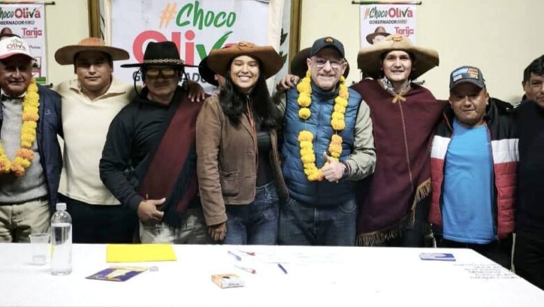 Más de 50 organizaciones firman acuerdo de unidad con Adrián Oliva para reactivar la economía de Tarija