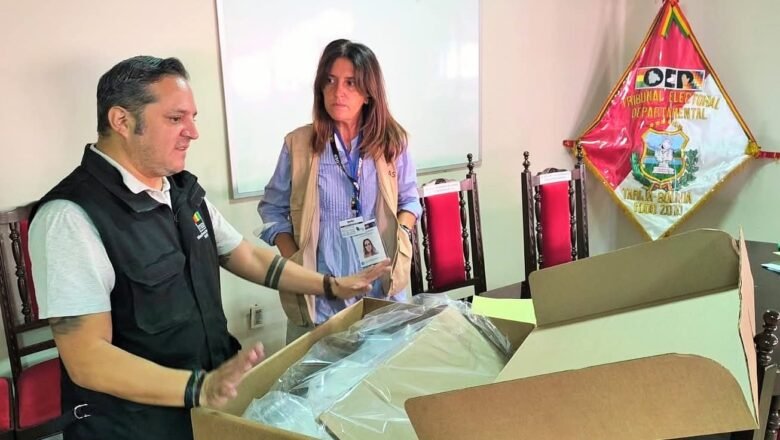 Tarija afina logística para la segunda vuelta electoral 2026