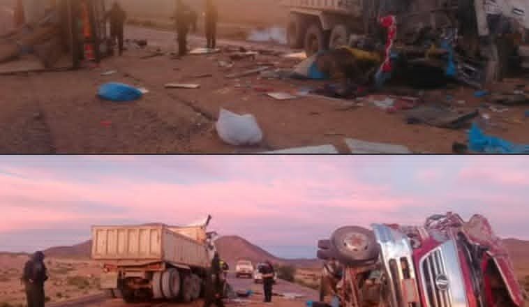 Choque frontal en la ruta Potosí–Villazón deja una mujer fall3cida