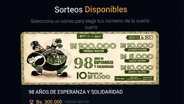 Lotería Nacional amplía stock de billetes en tienda virtual para sorteo del 30 de abril