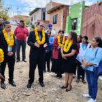 Fiscalía, Brigada Parlamentaria y vecinos del distrito 8 inspeccionan terreno para la construccion de la casa fiscal en Tarija