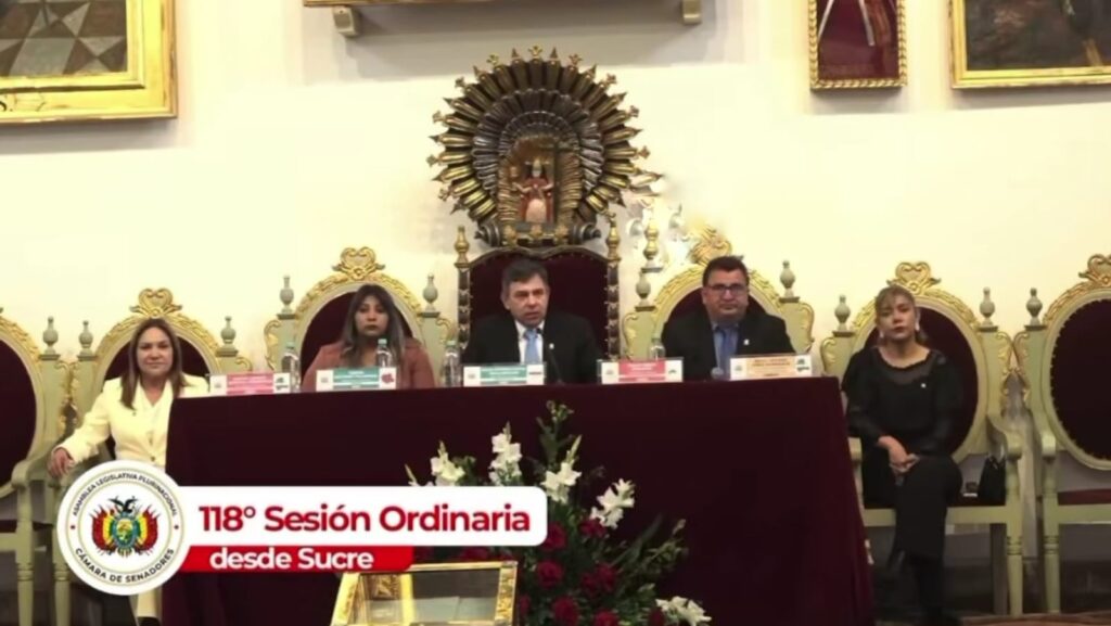 Proyecto de ley sobre estado de excepción avanza en Sucre