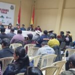 Alcaldesa de Tarija junto la la Viceministra de Recursos Hidrico y regates, trataron sobre proyectos cortos y a largo plazo